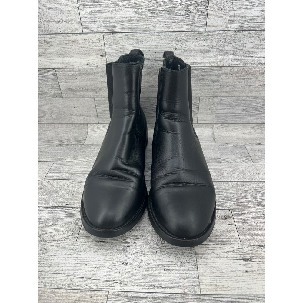 Thursday Boot‎ Co. Black Leather Chelsea Ankle Boots Women Size 7.5